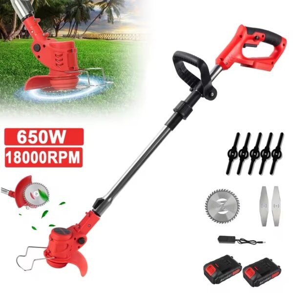 Tondeuse Électrique Rechargeable de 21V et 650W