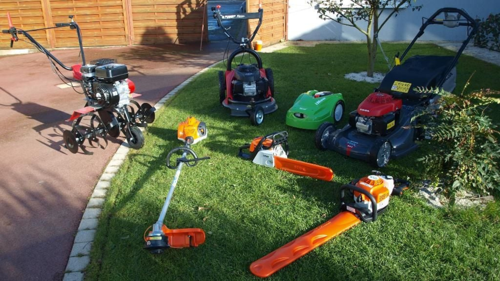 Tonte rapide et efficace