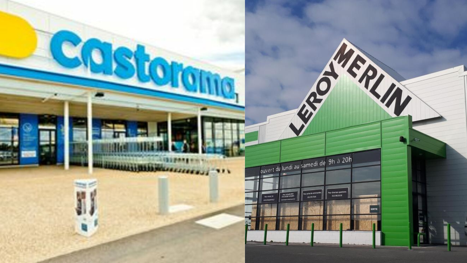 Castorama Vs Leroy Merlin