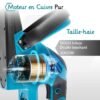 Taille-haie à batterie