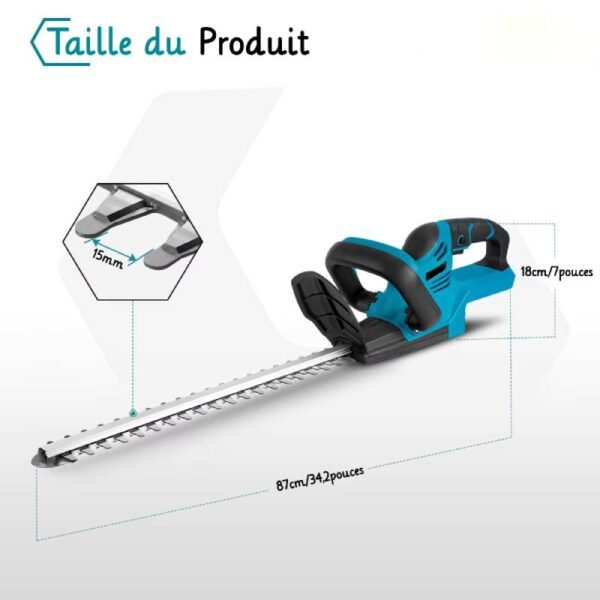 Taille-haie à batterie